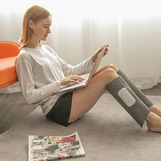 Heated Leg Massager - CALF MASSAGER WRAPS WITH AIR COMPRESSION
