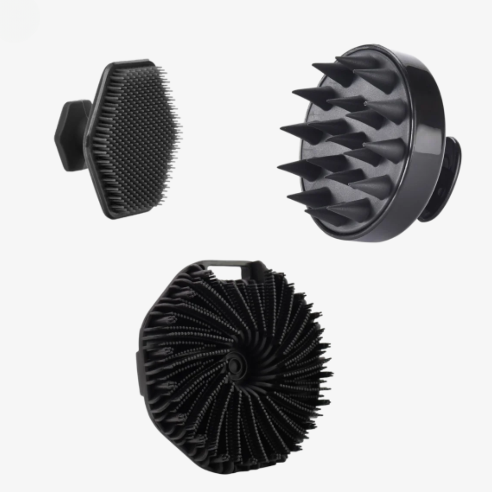 Scalp Massage Brush Combo